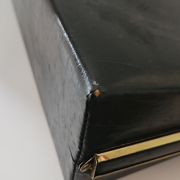 Vintage Navy Handbag - Picture 8 of 11